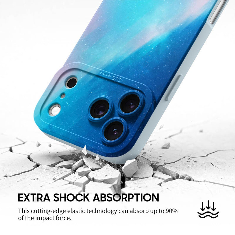 Blue Light Gradient - iPhone Silicone Case