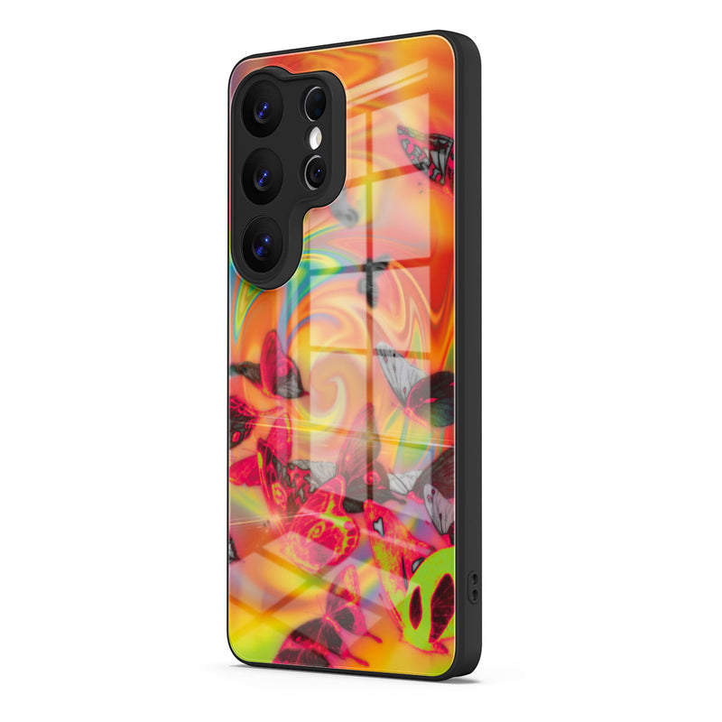 Psychedelic - Samsung Glass Case