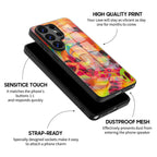 Psychedelic - Samsung Glass Case