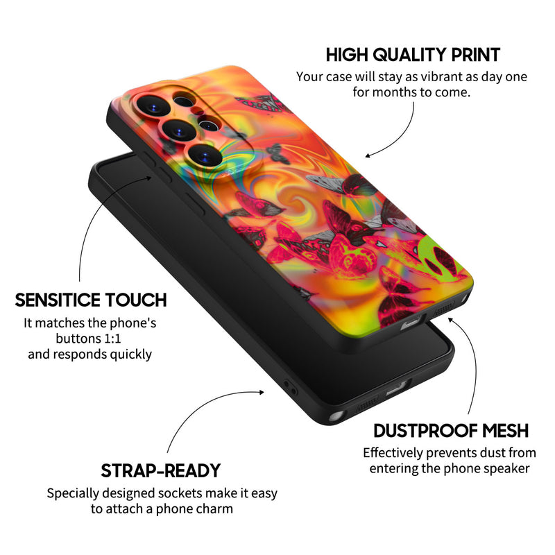 Psychedelic - Samsung Silicone Case