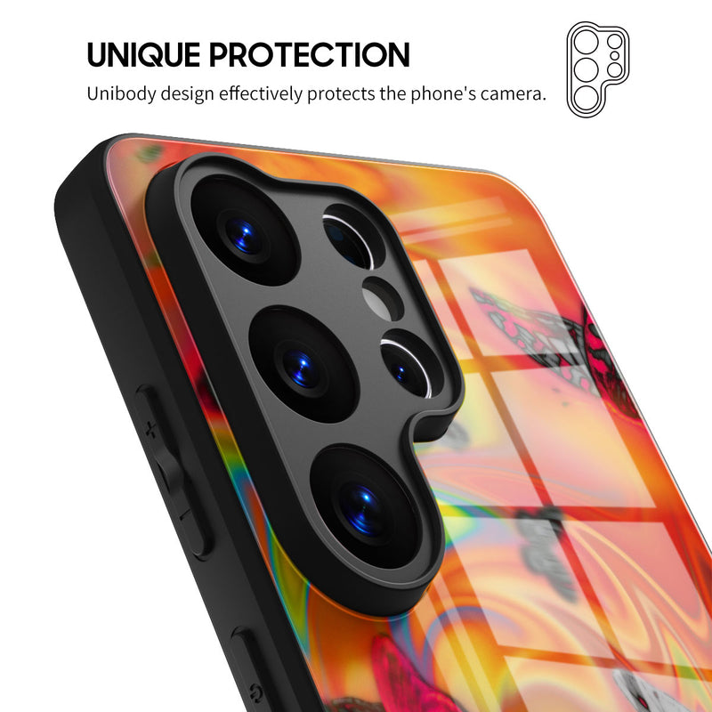 Psychedelic - Samsung Glass Case
