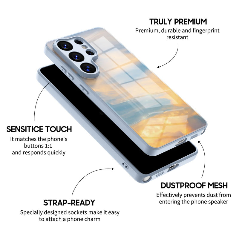 Sunrise - Samsung Glass Case