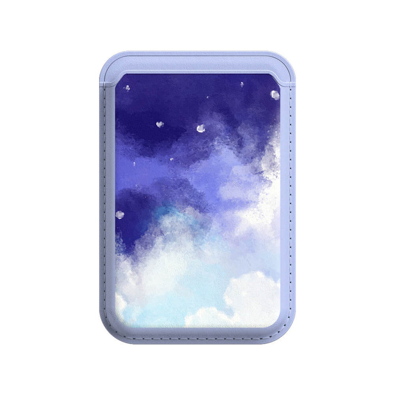 Drifting In The Clouds - iPhone Leather Wallet
