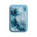 Ice Reef Blue - iPhone Leather Wallet