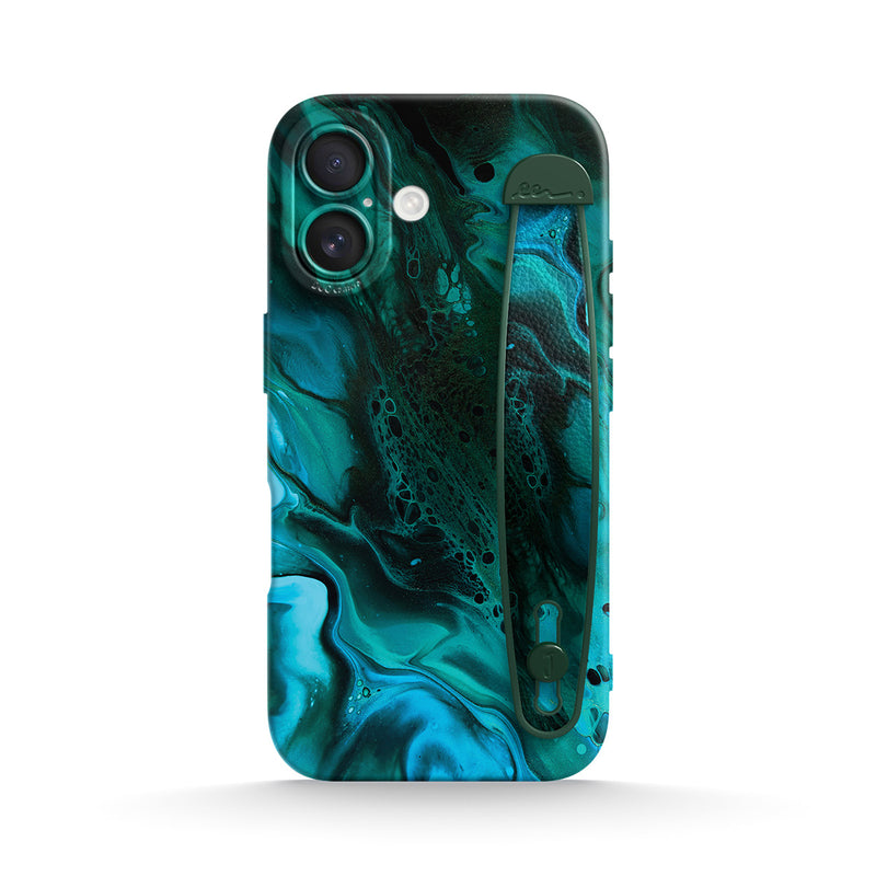Staring Into Abyss - iPhone Wrist Strap Case