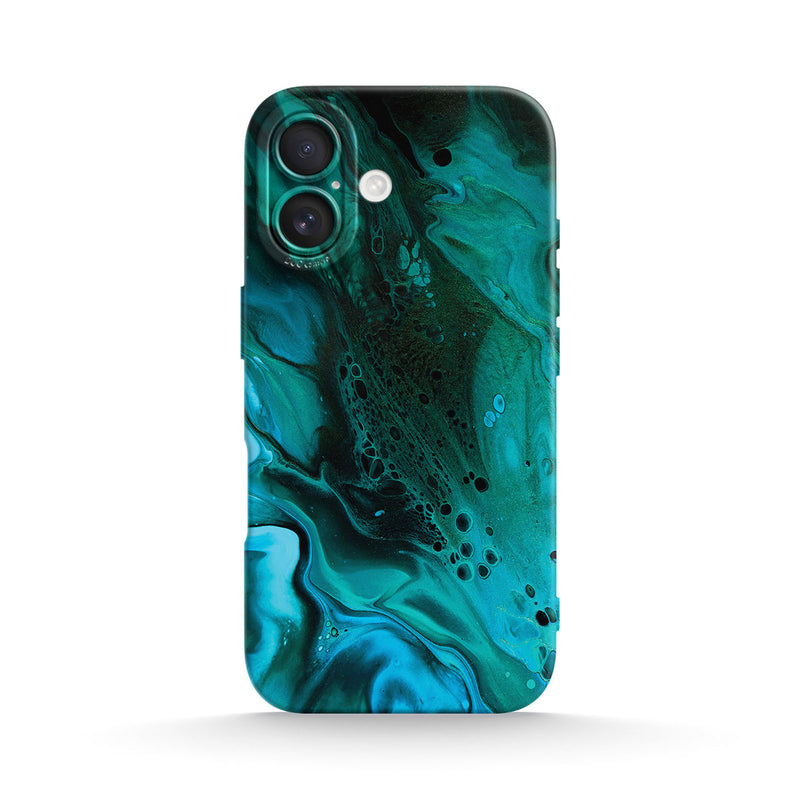 Staring Into Abyss - iPhone Silicone Case