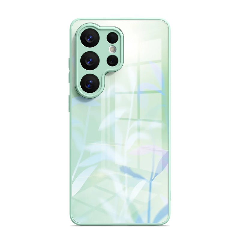 New Leaves - Samsung Glass Case