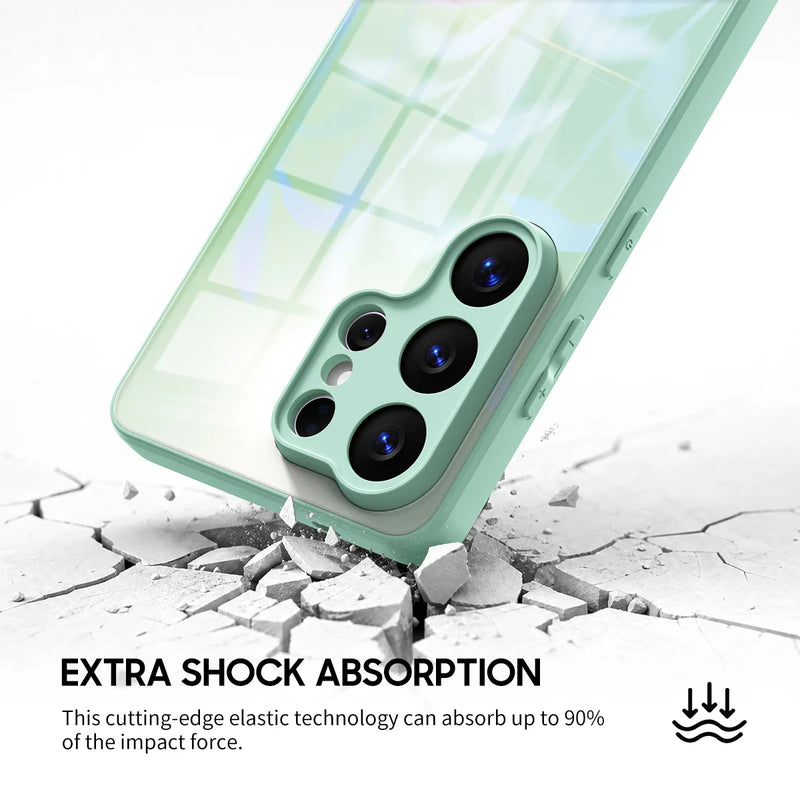 New Leaves - Samsung Glass Case