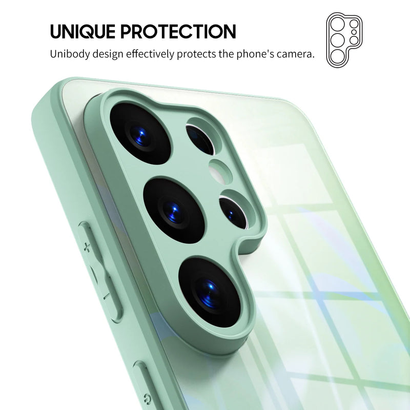 New Leaves - Samsung Glass Case