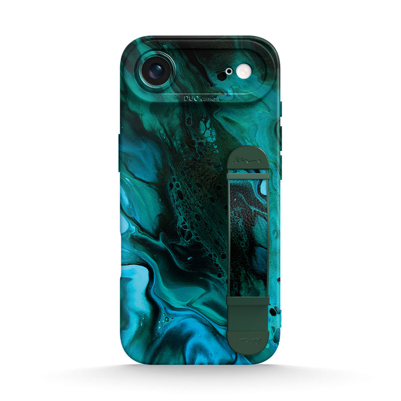 Staring Into Abyss - iPhone Wrist Strap Case