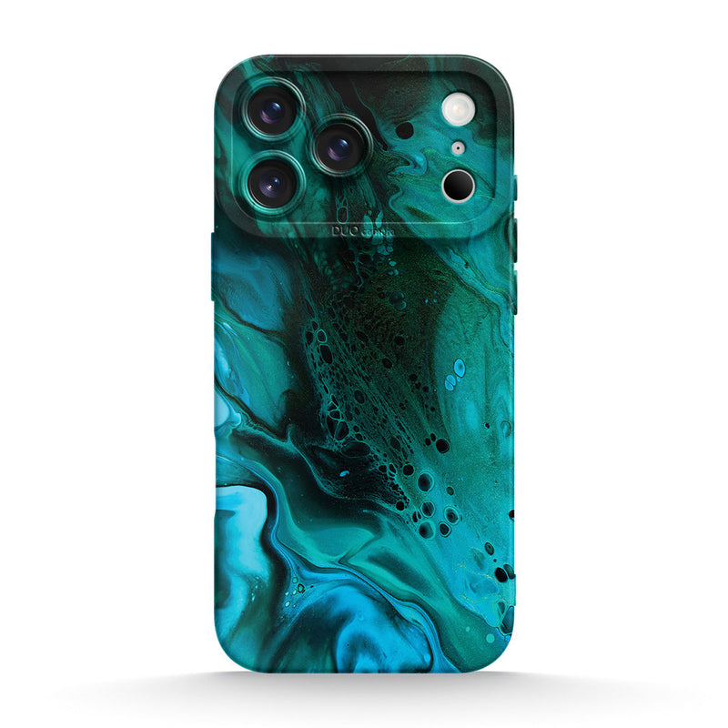 Staring Into Abyss - iPhone Silicone Case