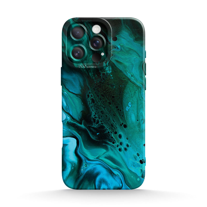 Staring Into Abyss - iPhone Silicone Case