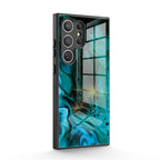 Staring Into Abyss - Samsung Glass Case Caselm