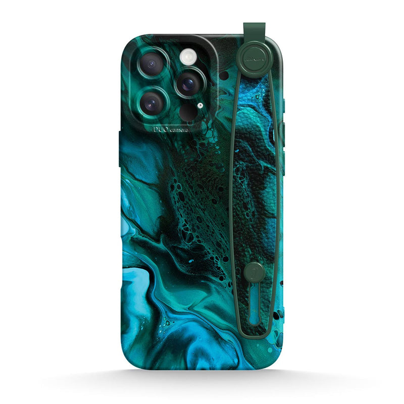 Staring Into Abyss - iPhone Wrist Strap Case