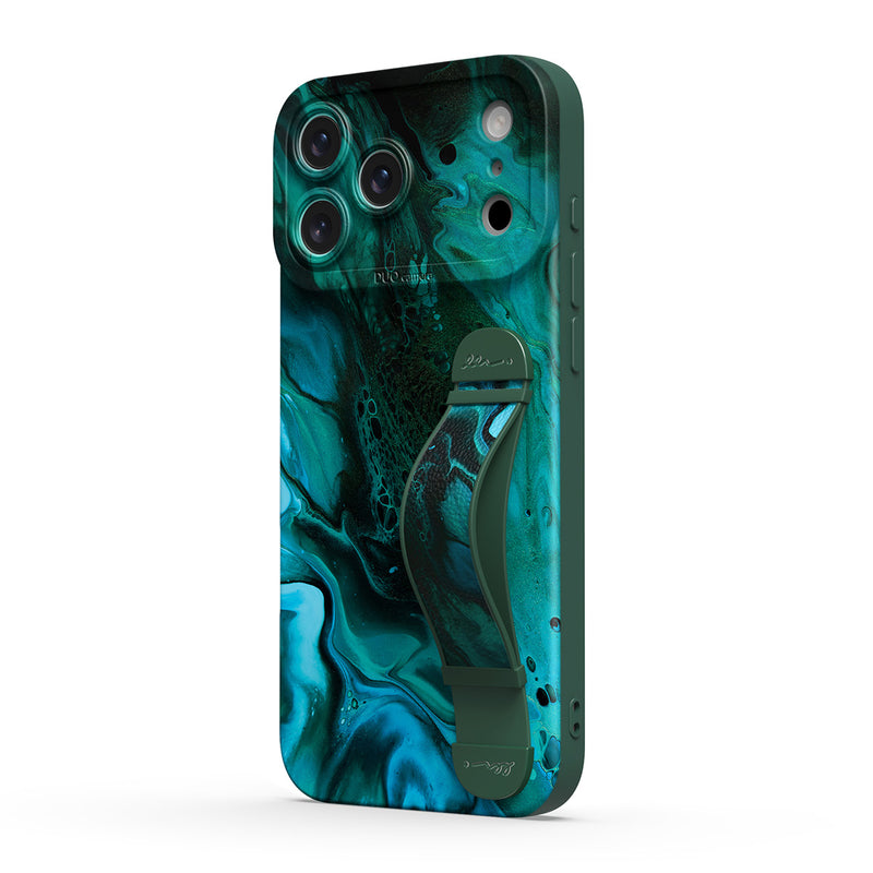 Staring Into Abyss - iPhone Wrist Strap Case