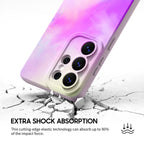 Pink Purple Fantasy - Samsung Silicone Case