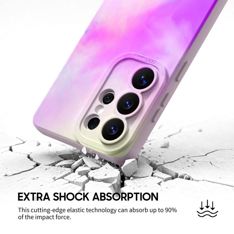 Pink Purple Fantasy - Samsung Silicone Case