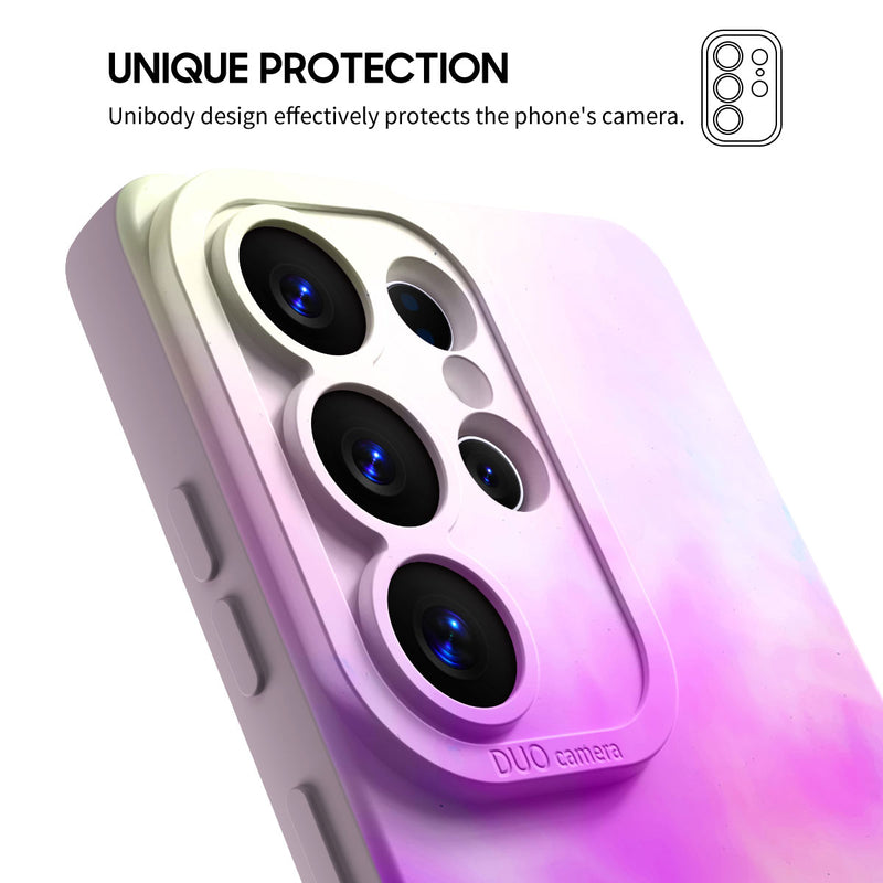 Pink Purple Fantasy - Samsung Silicone Case