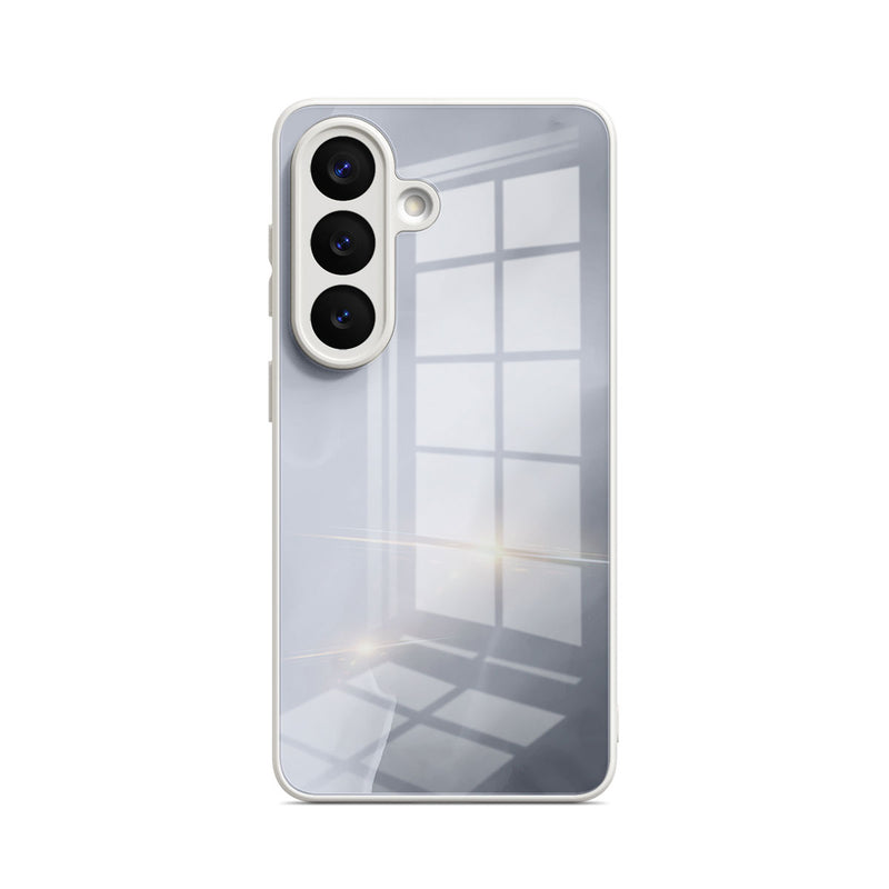 Gray Smoke - Samsung Glass Case