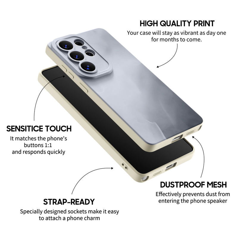Gray Smoke - Samsung Silicone Case