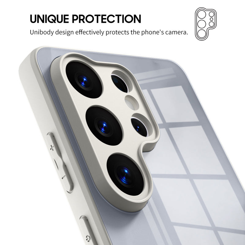 Gray Smoke - Samsung Glass Case
