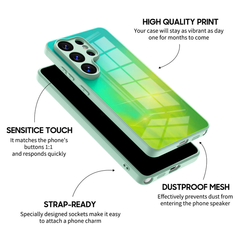 Northern Lights - Samsung Glass Case