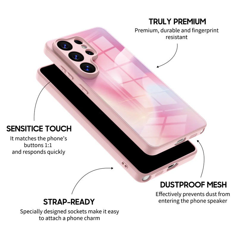 Heartbeat - Samsung Glass Case