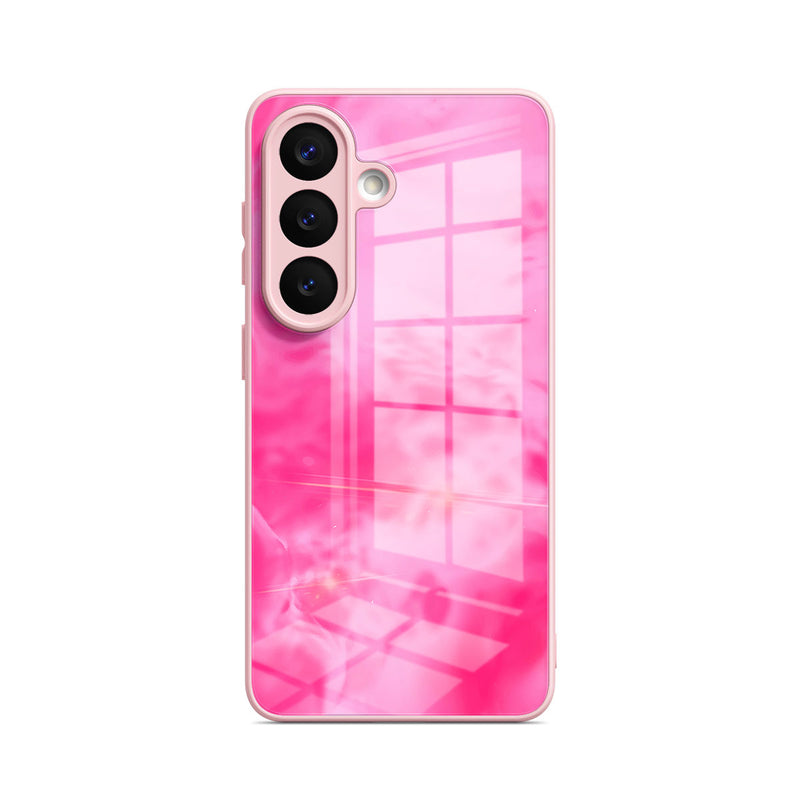 Pink Lava - Samsung Glass Case