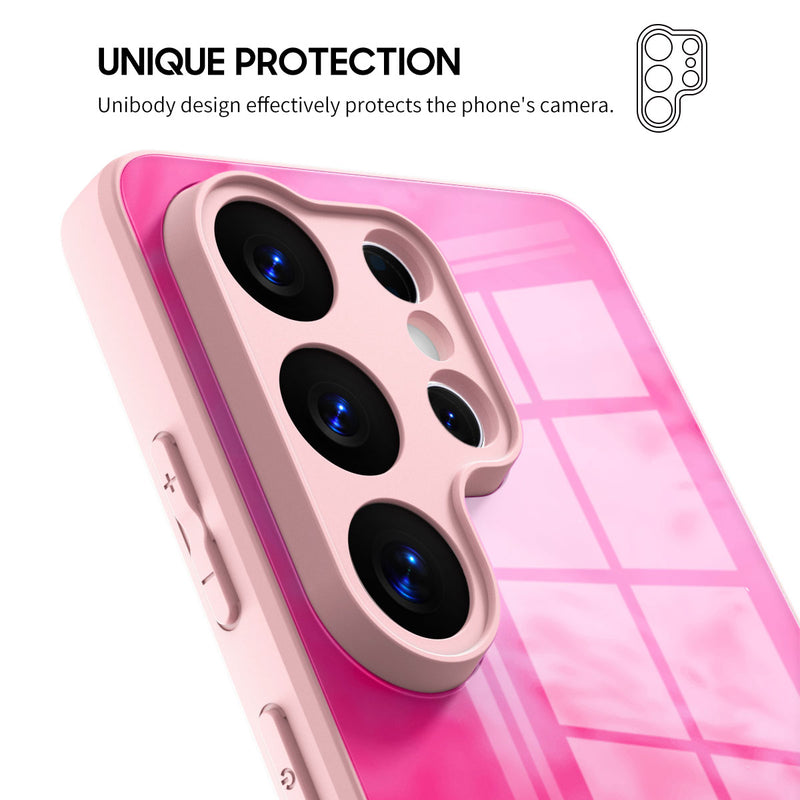 Pink Lava - Samsung Glass Case