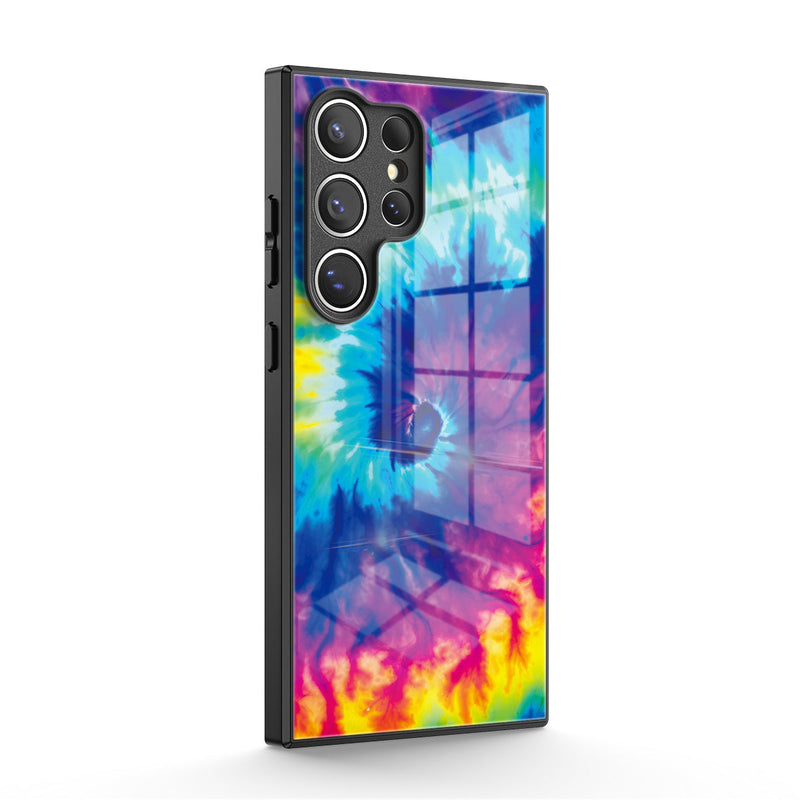 Illusionary Halo - Samsung Glass Case Caselm