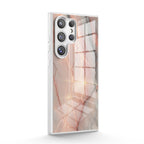 Elegant Rose Gold - Samsung Glass Case Caselm