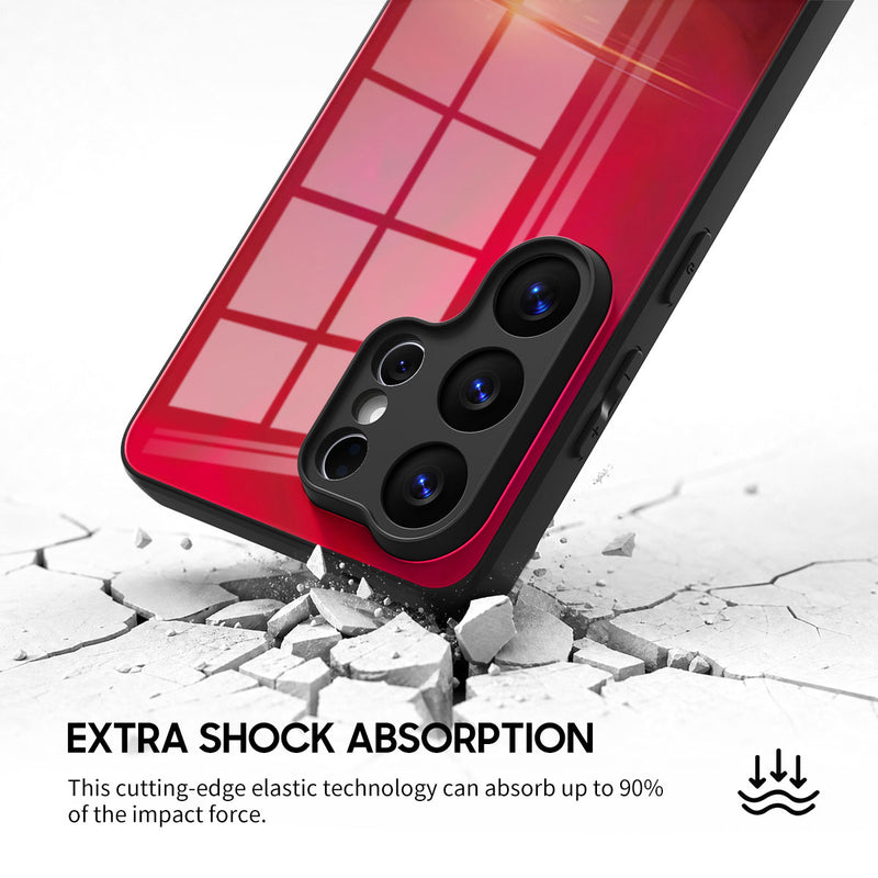 Erosion - Samsung Glass Case