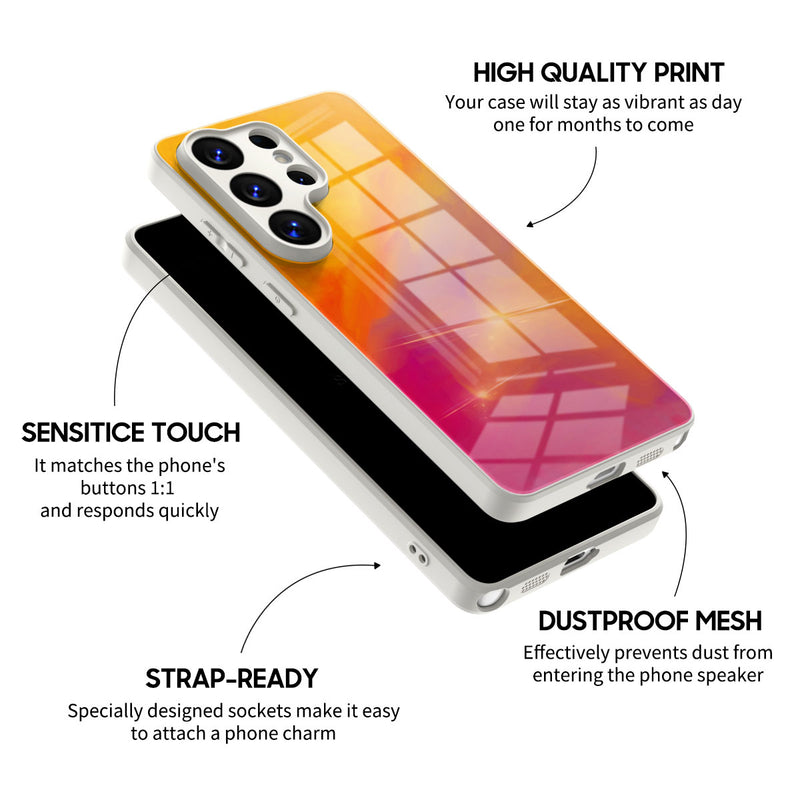 Sleepy - Samsung Glass Case