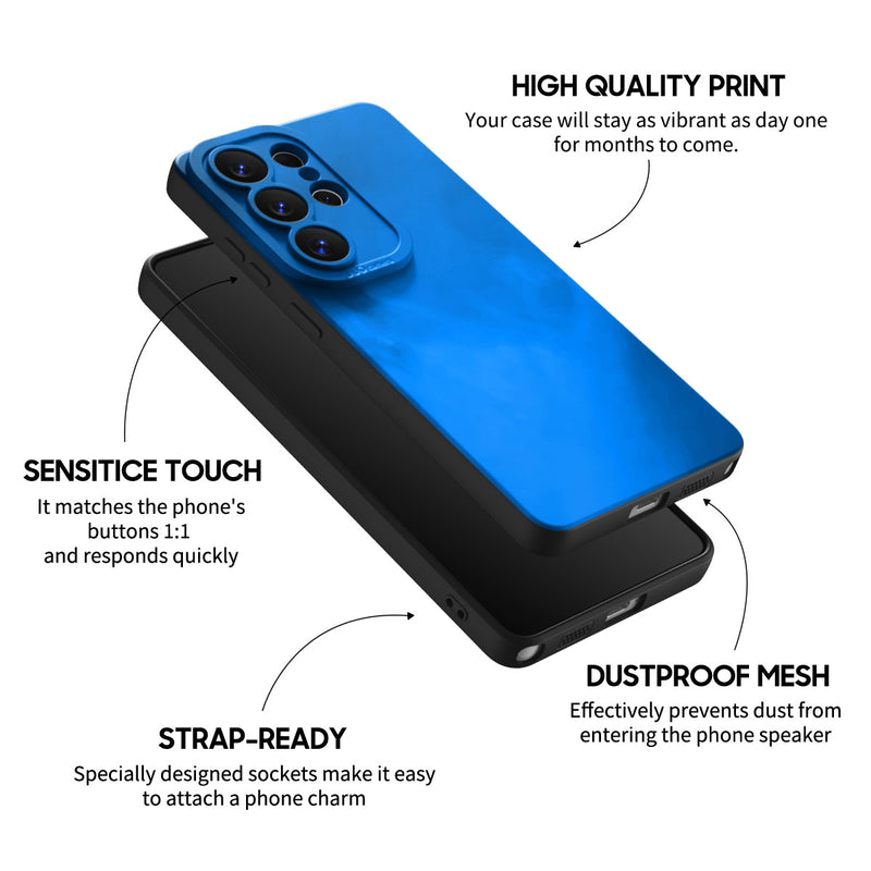 Blue Object - Samsung Silicone Case