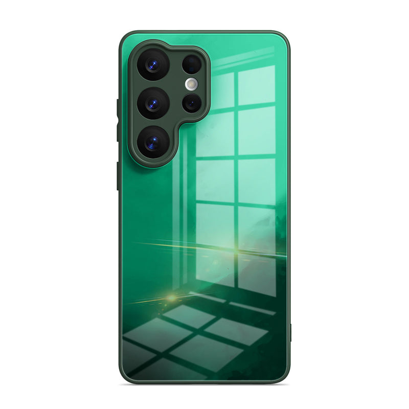 Midnight Green - Samsung Glass Case