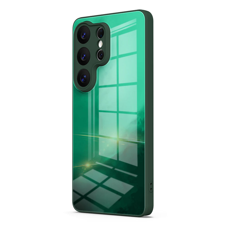 Midnight Green - Samsung Glass Case