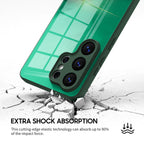 Midnight Green - Samsung Glass Case