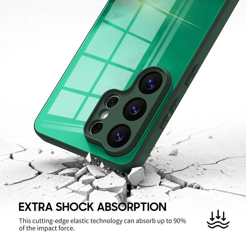 Midnight Green - Samsung Glass Case