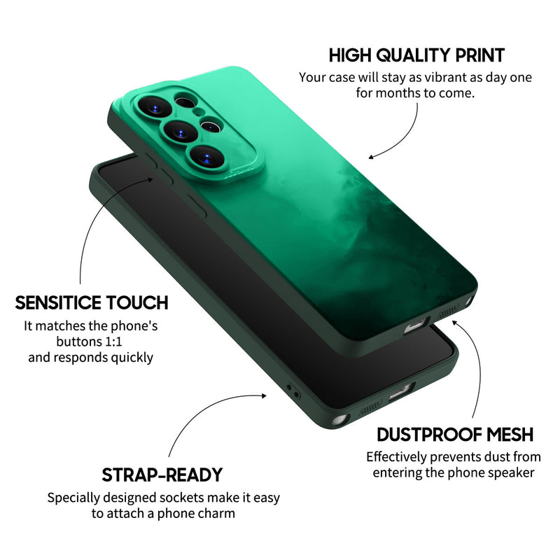 Midnight Green - Samsung Silicone Case