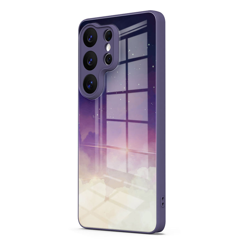 Night Sky - Samsung Glass Case