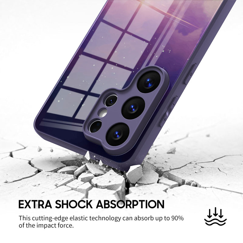 Night Sky - Samsung Glass Case