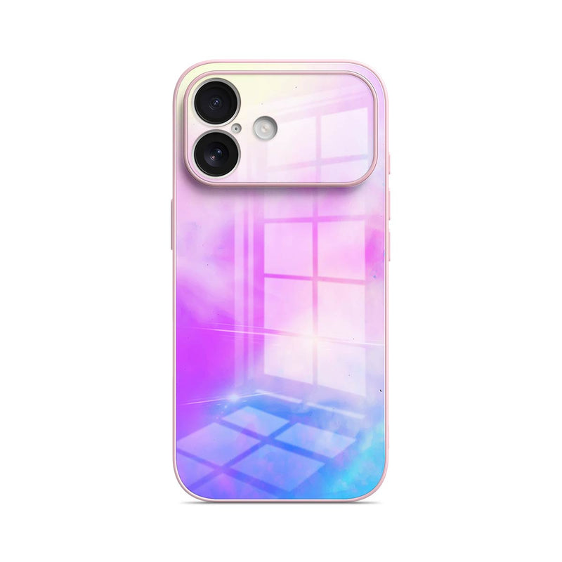 Pink Purple Fantasy - iPhone Glass Case