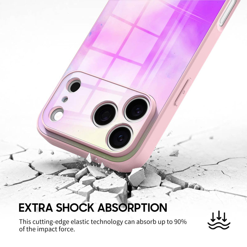 Pink Purple Fantasy - iPhone Glass Case