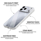 Gray Smoke - iPhone Glass Case
