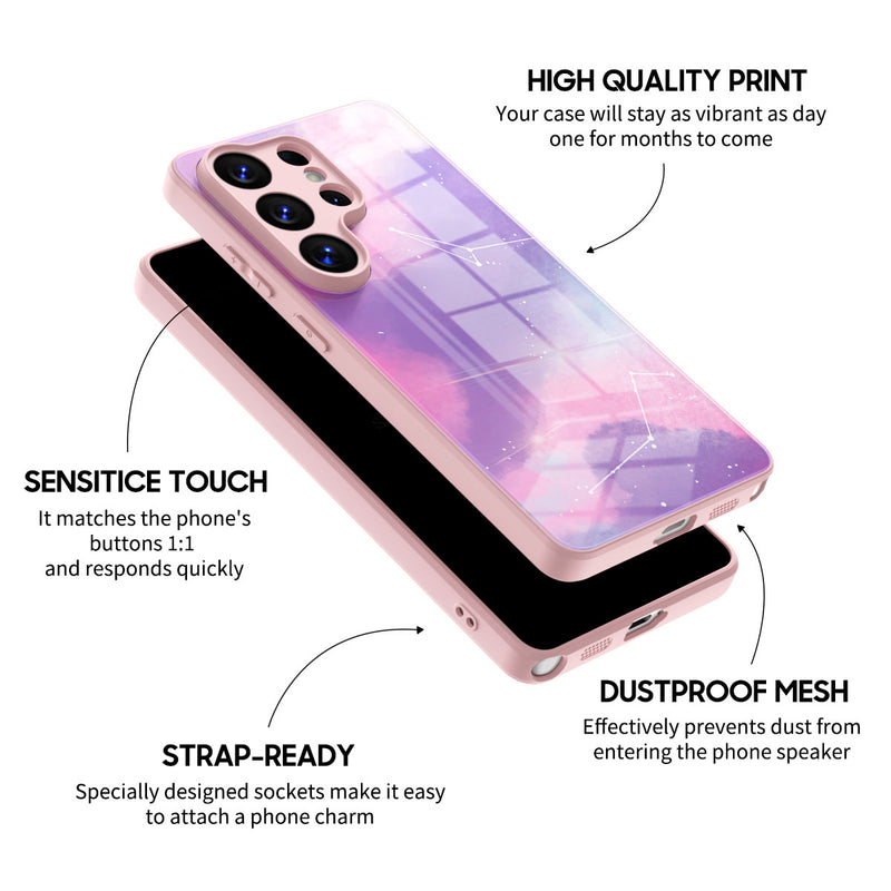 Astral Powder - Samsung Glass Case