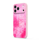 Pink Lava - iPhone Glass Case