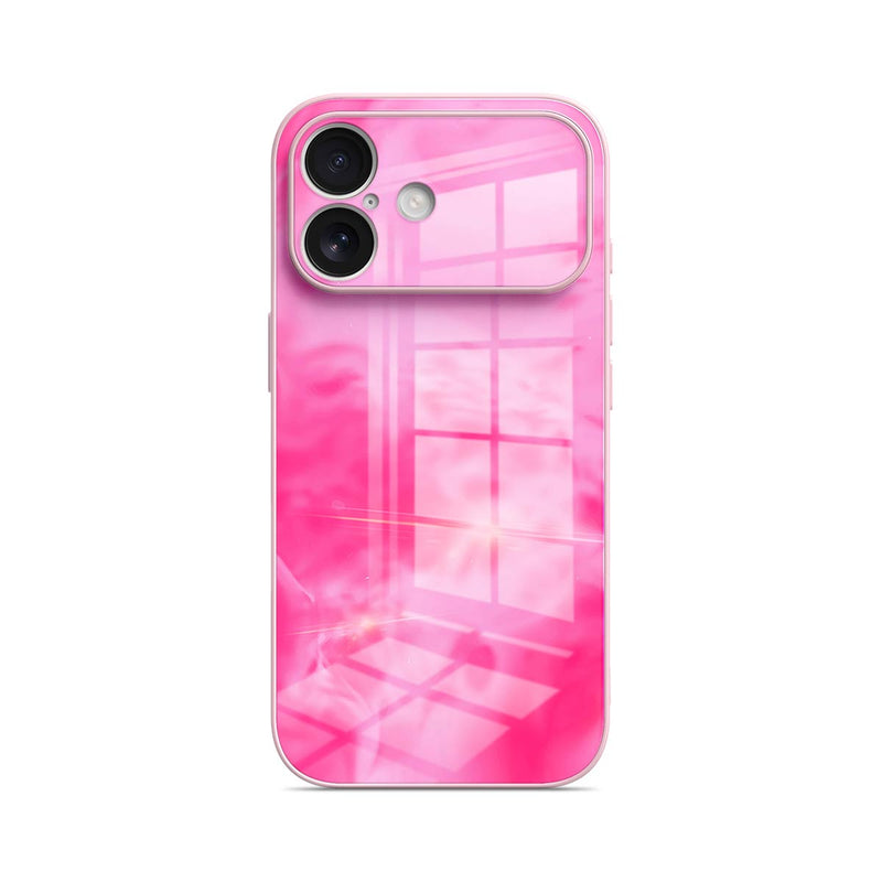 Pink Lava - iPhone Glass Case