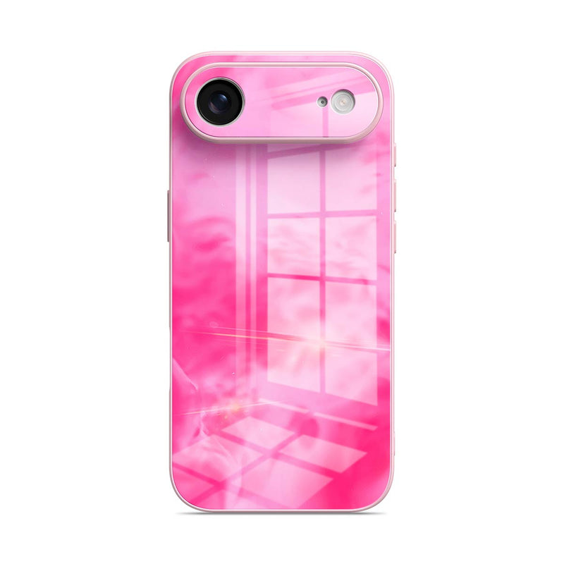 Pink Lava - iPhone Glass Case