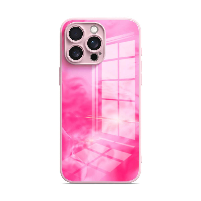 Pink Lava - iPhone Glass Case