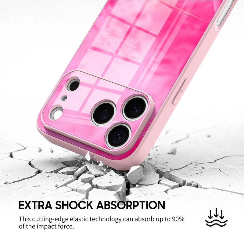 Pink Lava - iPhone Glass Case